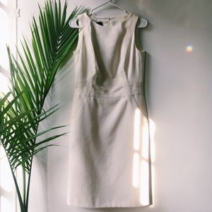 S A L E ! AKRIS Off-White Cotton Dress
